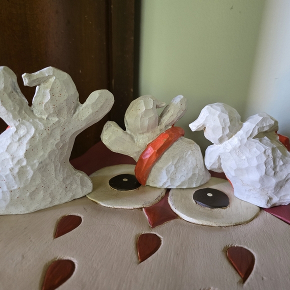 Boo ghost figurines - Picture 8 of 9